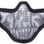 Маска Bravo Tac Gear Strike Steel Half Face Mask 867 - Cтрайкбольная маска Bravo Tactical Gear Strike Steel Half Face Mask - Black w/ Skull # 867
