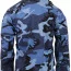 Китель городской голубой камуфляж Rothco BDU Shirt Sky Blue Camo 8882 - Китель городской голубой камуфляж Rothco BDU Shirt Sky Blue Camo 8882