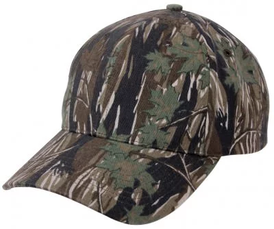 Бейсболка охотничий камуфляж Rothco Supreme Camo Low Profile Cap Smokey Branch Camo 8693, фото