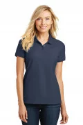 Port Authority Ladies Core Classic Pique Polo River Blue Navy