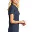 Футболка поло женская темно-синяя Port Authority Ladies Core Classic Pique Polo River Blue Navy - Класcическая женская футболка поло Port Authority Ladies Core Classic Pique Polo River Blue Navy