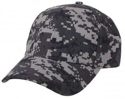 Бейсболка приглушенный городской цифровой камуфляж Rothco Supreme Camo Low Profile Cap Subdued Urban Digital Camo 86110, фото