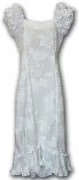 Pacific Legend Long Muumuu Dress - 334-3585 White