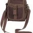 Сумка хлопковая для документов коричневая Rothco Canvas & Leather Travel Shoulder Bag Brown 2815 - Сумка хлопковая для документов коричневая Rothco Canvas & Leather Travel Shoulder Bag Brown 2815