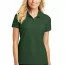 Футболка поло женская темно-зеленая Port Authority Ladies Core Classic Pique Polo Deep Forest Green - Футболка поло женская темно-зеленая Port Authority Ladies Core Classic Pique Polo Deep Forest Green