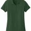 Футболка поло женская темно-зеленая Port Authority Ladies Core Classic Pique Polo Deep Forest Green - Класcическая женская футболка поло Port Authority Ladies Core Classic Pique Polo Deep Forest Green
