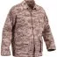 Китель пустынный цифровой камуфляж Rothco BDU Shirt Desert Digital Camo 8898 - Камуфлированный китель Rothco BDU Shirt Desert Digital Camo 8898