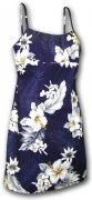 Pacific Legend Short Spaghetti Dress - 306-3162 Navy