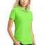 Футболка поло женская лайм Port Authority Ladies Core Classic Pique Polo Lime - Класcическая женская футболка поло Port Authority Ladies Core Classic Pique Polo Lime