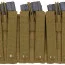 Койотовый подсумок для трех магазинов M16/AK47 Rothco MOLLE Open Top Triple Mag Pouch Coyote Brown 41004 - Койотовый подсумок для трех магазинов M16/M4 Rothco MOLLE Open Top Triple Mag Pouch Coyote Brown 41004