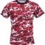 Футболка Rothco T-Shirt  Red Digital Camo 5434 - Футболка камуфлированная Rothco T-Shirt  Red Digital Camo 5434