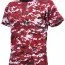Футболка Rothco T-Shirt  Red Digital Camo 5434 - Футболка камуфлированная Rothco T-Shirt  Red Digital Camo 5434
