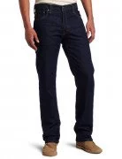 Levi's Men's 505 Regular Fit Jean Rinse 005050216