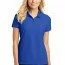 Футболка поло женская синяя Port Authority Ladies Core Classic Pique Polo True Royal - Футболка поло женская синяя Port Authority Ladies Core Classic Pique Polo True Royal
