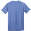 Светло голубая мужская американская хлопковая футболка Port & Company Core Cotton Tee PC54 Carolina Blue - Светло голубая мужская американская хлопковая футболка Port & Company Core Cotton Tee PC54 Carolina Blue