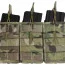 Подсумок мультикам для трех магазинов AK47/M16 Rothco MOLLE Open Top Triple Mag Pouch MultiCam 41003 - Мультикамовый подсумок для трех магазинов M16/M4 Rothco MOLLE Open Top Triple Mag Pouch MultiCam 41003