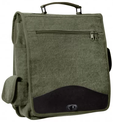 Сумка инженера оливковая винтажная Rothco Vintage M-51 Engineers Bag Olive Drab 8626, фото
