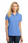 Port Authority Ladies Core Classic Pique Polo Carolina Blue