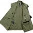 Оливковый многофункциональный туристический жилет Rothco Undercover Travel Vest Olive Drab 2721 - Оливковый многофункциональный жилет Rothco Undercover Travel Vest Olive Drab 2721