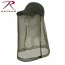Бейсболка оливковая с москитной сеткой Rothco Cap With Mosquito Net Olive Drab 3649 - Бейсболка оливковая с москитной сеткой Rothco Cap With Mosquito Net Olive Drab 3649