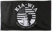 Rothco KIA-WIA Flag (90 x 150 см) 1484