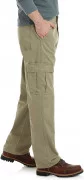 Wrangler Men's Authentics Classic Cargo Twill Pant British Khaki