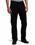 Levi's Men's 505 Regular Fit Jean Black 005050260