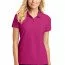 Футболка поло женская розовая Port Authority Ladies Core Classic Pique Polo Pink Azalea - Футболка поло женская розовая Port Authority Ladies Core Classic Pique Polo Pink Azalea
