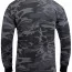 Футболка с длинным рукавом черный камуфляж Rothco Long Sleeve T-Shirt Black Camo 3918 - Футболка с длинным рукавом черный камуфляж Rothco Long Sleeve T-Shirt Black Camo 3918