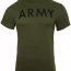 Тренировочная футболка Армии США оливковая Rothco Physical Training T-Shirt "ARMY" Olive Drab 60136 - Тренировочная футболка Армии США оливковая Rothco Physical Training T-Shirt "ARMY" Olive Drab 60136