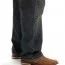 Мужские джинсы Ли (Lee) просторного кроя с прямой штаниной Lee Premium Select Relaxed Straight Leg Jean - Round Midnight - 