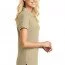 Футболка поло женская бежевая Port Authority Ladies Core Classic Pique Polo Wheat - Класcическая женская футболка поло Port Authority Ladies Core Classic Pique Polo Wheat