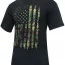 Футболка с камуфлированным флагом США Rothco Camo US Flag Athletic Fit T-Shirt Black 10740 - Футболка с камуфлированным флагом США Rothco Camo US Flag Athletic Fit T-Shirt Black 10740