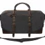 Сумка винтажная темно-серая с кожаными ручками Rothco Extended Weekender Bag Charcoal Grey 90886 - Сумка винтажная темно-серая с кожаными ручками Rothco Extended Weekender Bag Charcoal Grey 90886