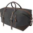 Сумка винтажная темно-серая с кожаными ручками Rothco Extended Weekender Bag Charcoal Grey 90886 - Сумка винтажная темно-серая с кожаными ручками Rothco Extended Weekender Bag Charcoal Grey 90886