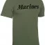 Тренировочная оливковая футболка Морской Пехоты США Rothco Physical Training T-Shirt "MARINES" Olive Drab 60157 - Тренировочная футболка Морской Пехоты США оливковая Rothco Physical Training T-Shirt "MARINES" Olive Drab 60157