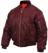 Rothco MA-1 Flight Jacket Maroon 7327