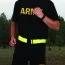 Спортивный салатовый светоотражающий ремень Rothco Reflective Physical Training Belt Safety Green 60390 - Спортивный светоотражающий ремень Rothco Reflective Physical Training Belt Safety Green - 60390