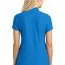 Футболка поло женская голубая Port Authority Ladies Core Classic Pique Polo Coastal Blue - Класcическая женская футболка поло Port Authority Ladies Core Classic Pique Polo Coastal Blue
