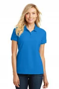 Port Authority Ladies Core Classic Pique Polo Coastal Blue