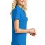Футболка поло женская голубая Port Authority Ladies Core Classic Pique Polo Coastal Blue - Класcическая женская футболка поло Port Authority Ladies Core Classic Pique Polo Coastal Blue