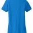 Футболка поло женская голубая Port Authority Ladies Core Classic Pique Polo Coastal Blue - Класcическая женская футболка поло Port Authority Ladies Core Classic Pique Polo Coastal Blue