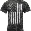 Футболка черный камуфляж с белым флагом США Rothco Camo US Flag T-Shirt Black Camo 10546 - Футболка черный камуфляж с белым флагом США Rothco Camo US Flag T-Shirt Black Camo 10546