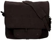 Rothco Vintage Canvas Paratrooper Bag Black 9558