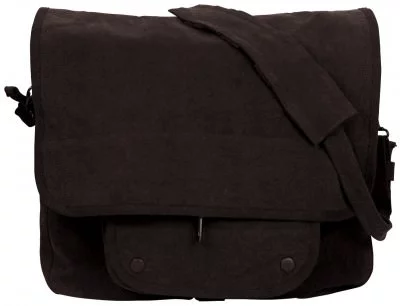 Сумка Rothco Vintage Canvas Paratrooper Bag Black 9558, фото