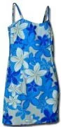 Pacific Legend Short Spaghetti Dress - 306-3429 Blue