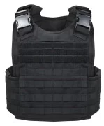 Rothco MOLLE Modular Plate Carrier Vest Black 8922