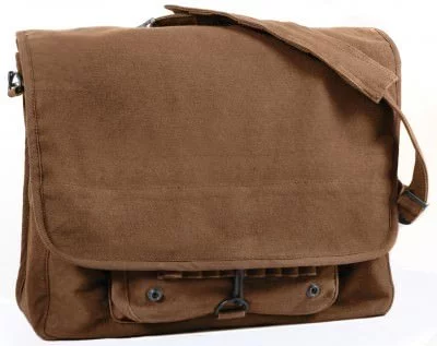 Сумка Rothco Vintage Canvas Paratrooper Bag Brown 9728, фото