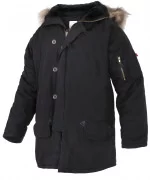 Rothco Vintage N-3B Parka Black 9963