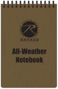 Rothco All Weather Waterproof Notebook Coyote Cover 10Х15 см)44800